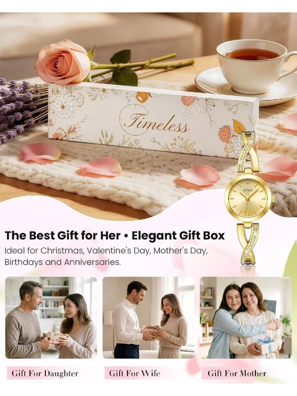 N/A elegant gold